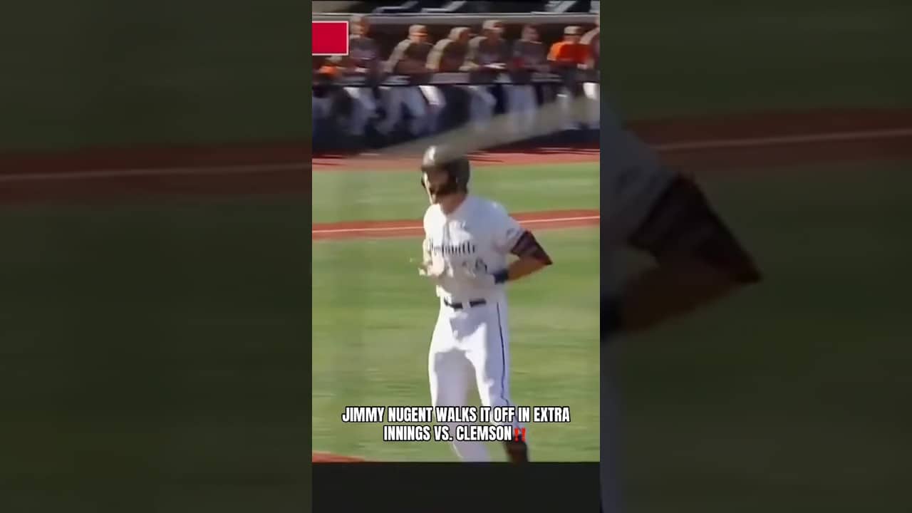ICYMI: Louisville sweeps Clemson after a walk off homer #louisville #collegebaseball #baseball