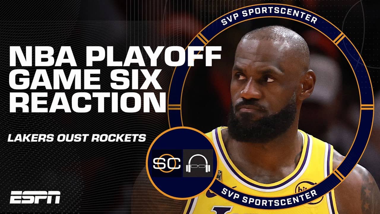 NBA Playoff Reaction 🔥 Lakers advance, Pistons & Raptors force Game 7’s | SC with SVP
