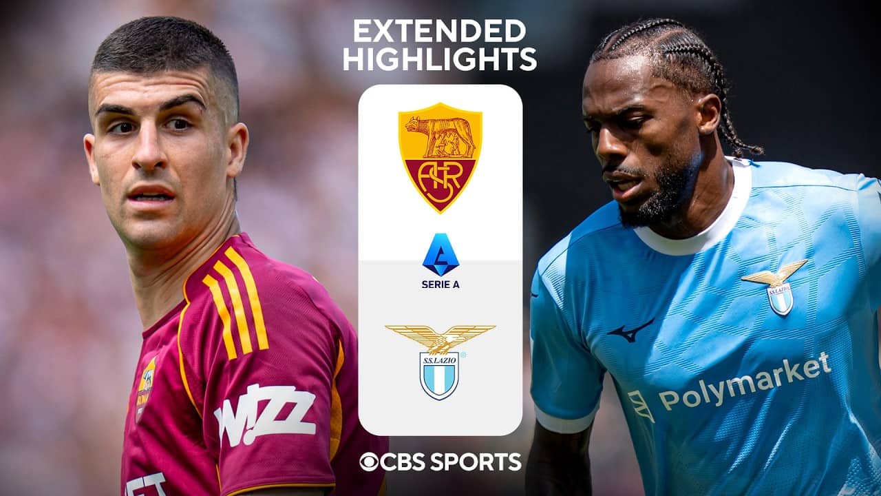 Roma vs Lazio: Extended Highlights | Serie A | CBS Sports Golazo