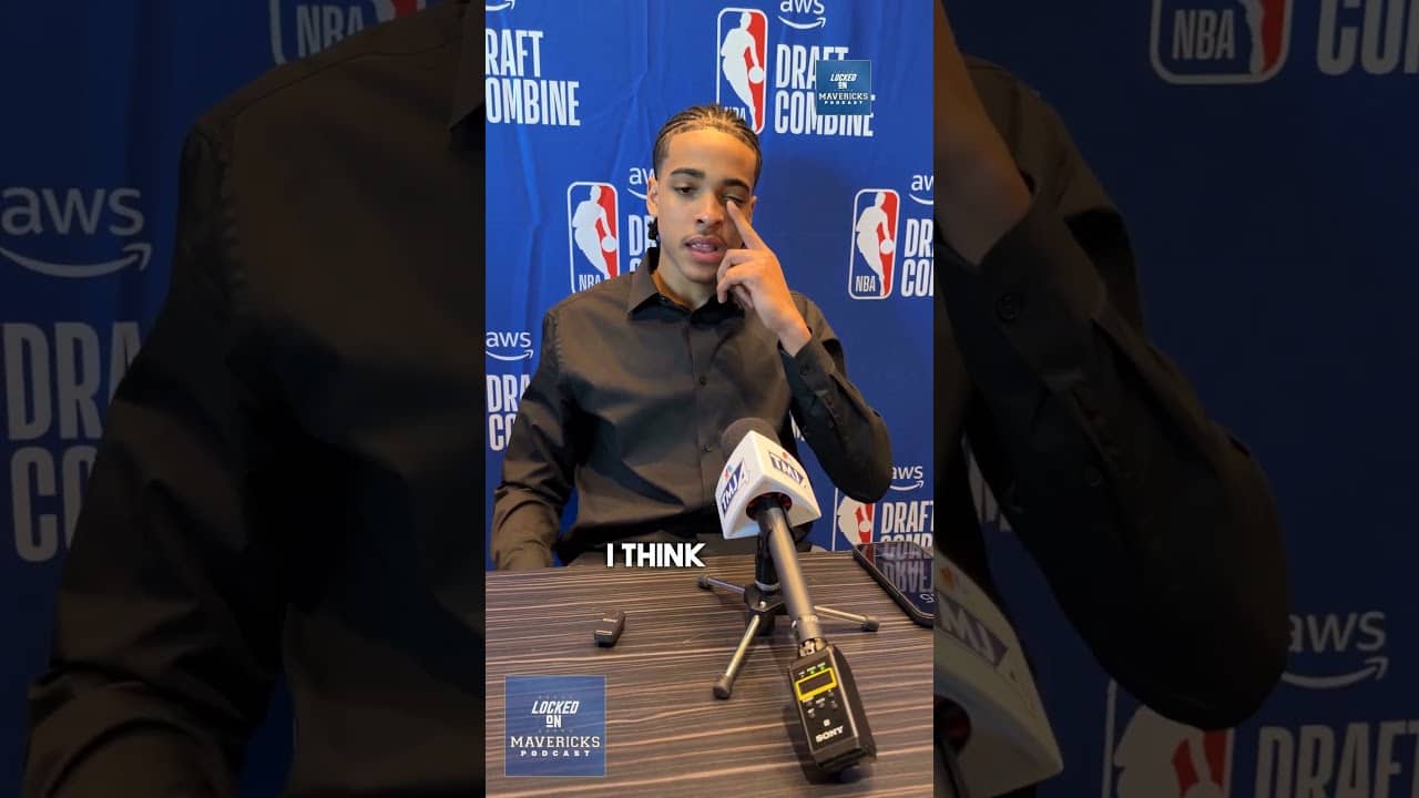 Mikel Brown Jr. on his Back Injury & Game last season | 2026 NBA Draft Combine Interview