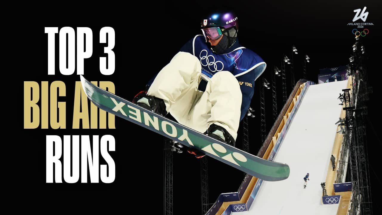 What A Final! 🏂 | Top 3 Men's Snowboard Big Air Runs | #MilanoCortina2026 Top Moments