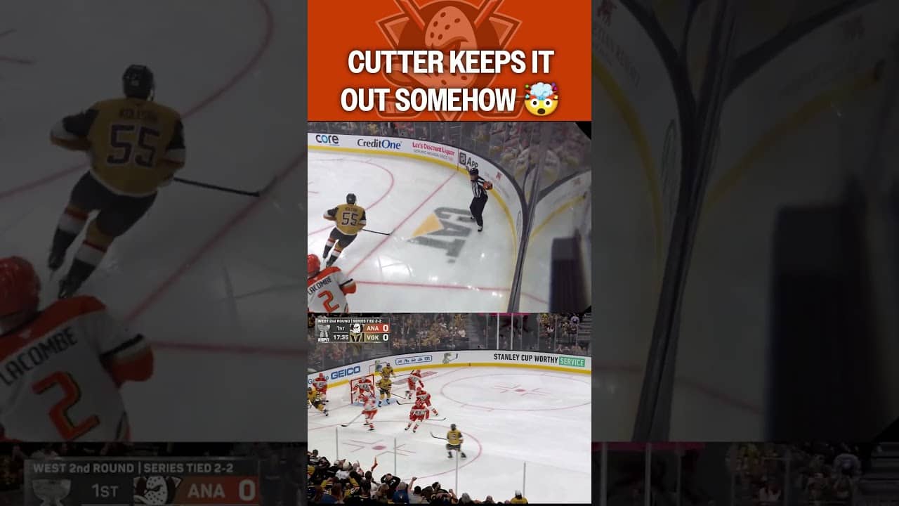 Gauthier Comes Up HUGE on the Goal Line 👀