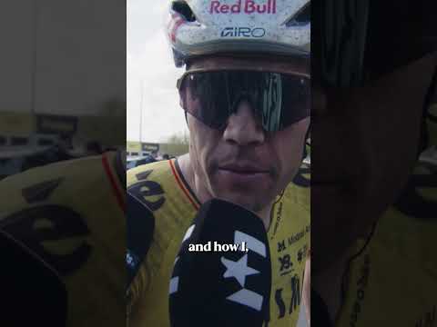 Wout van Aert analyses his performance after a brutal Tour of Flanders 💬