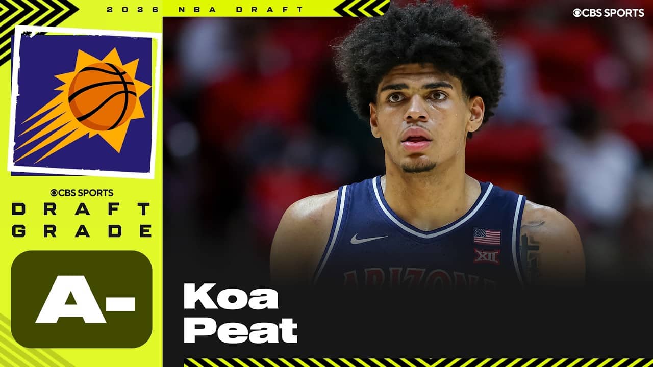 Koa Peat selected No. 30 overall by Suns | 2026 NBA Draft Grades & Instant Reaction