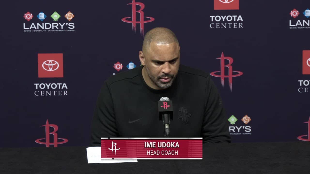 Press Conference by Ime Udoka vs 76ers