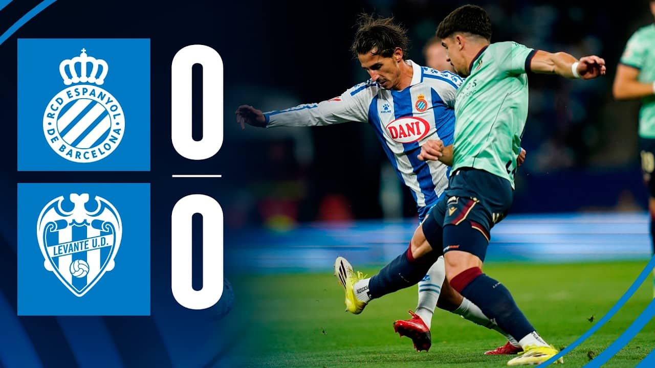 ⚽ RESUM J34 Espanyol 0-0 Levante  #LaLigaHighlights