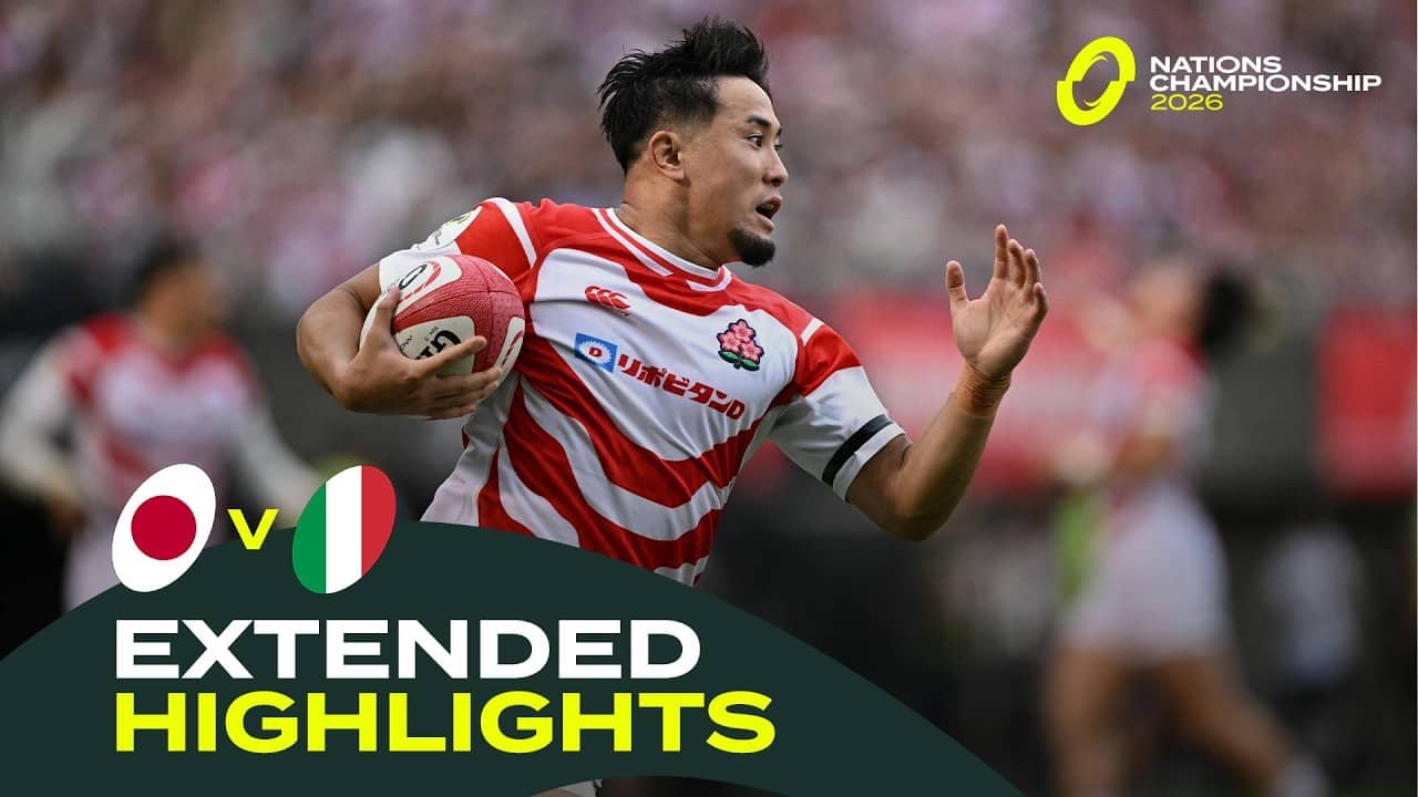 HISTORIC win 👏 | Japan v Italy | Nations Championship 2026 | Highlights