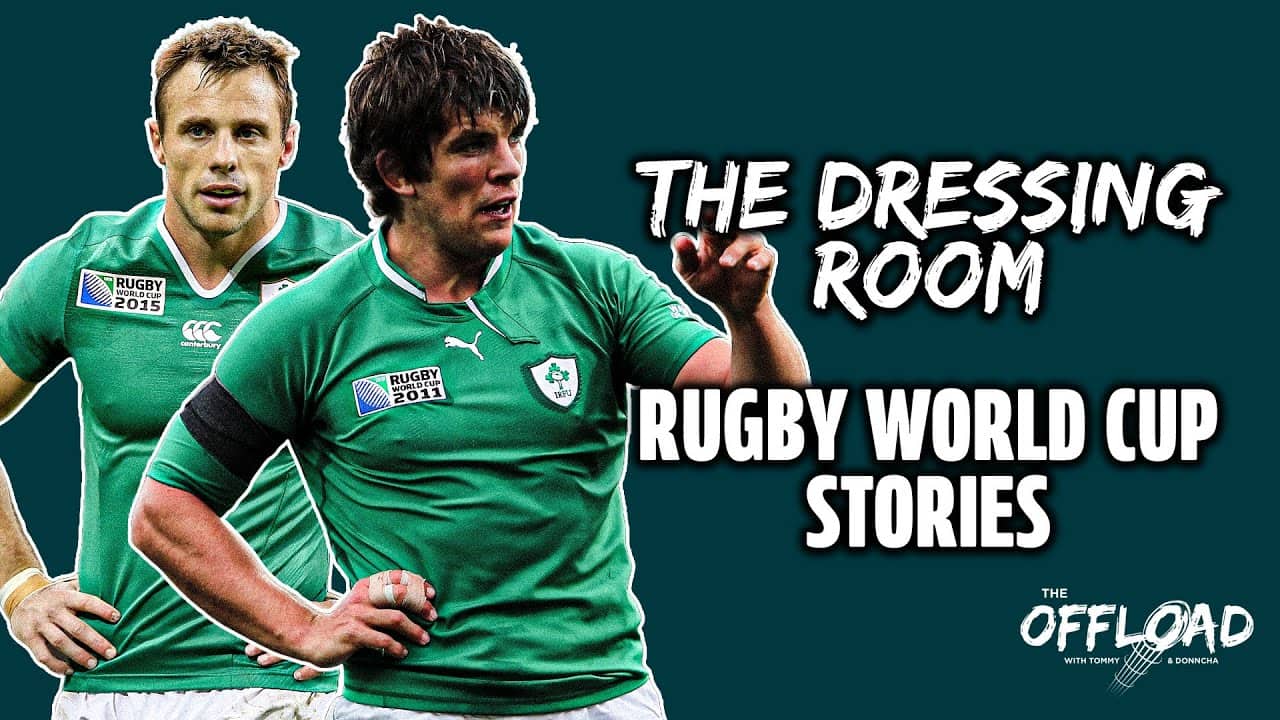 Rugby World Cup Stories – THE DRESSING ROOM: Unlocked | The Offload
