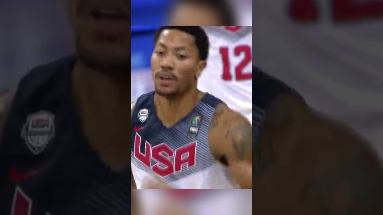 🇲🇽 Gustavo Ayon didn’t back down against Derrick Rose 🔥🛡 #FIBAWC