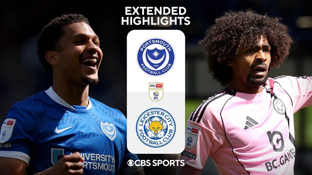 Portsmouth vs. Leicester City: Extended Highlights | EFL Championship | CBS Sports Golazo