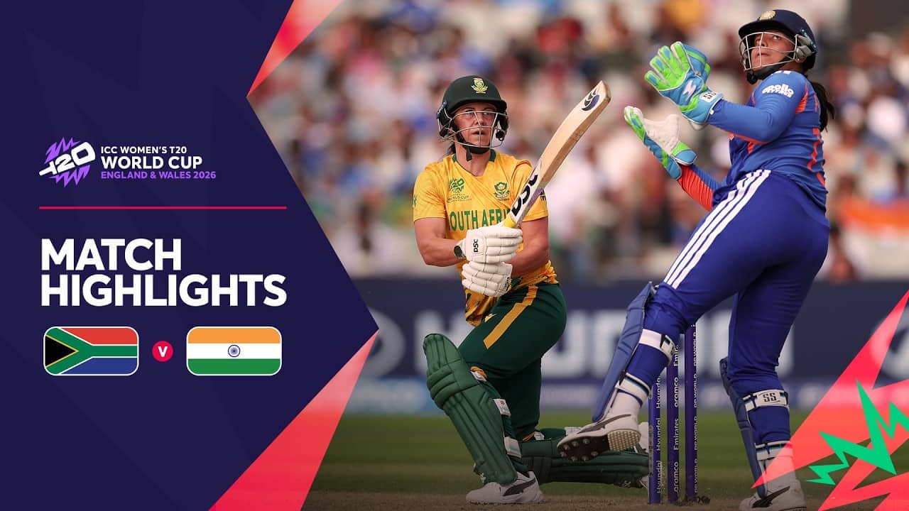 South Africa v India | Match Highlights | Women's #T20WorldCup 2026