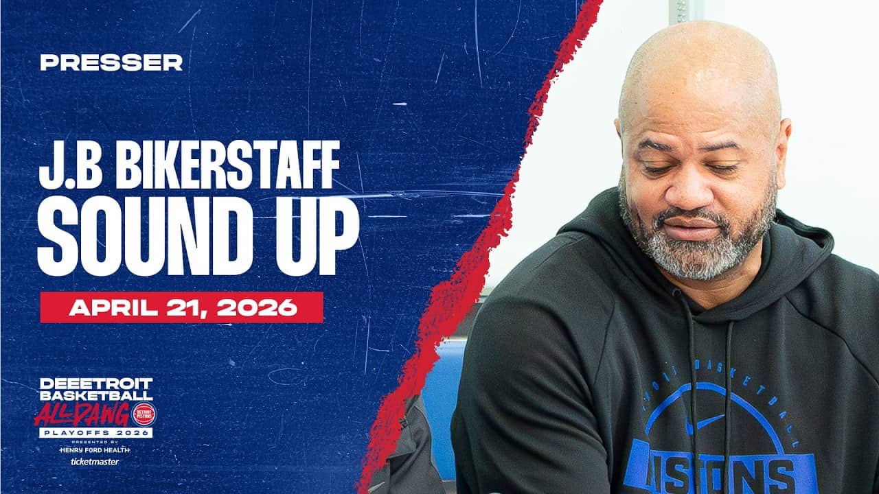 Postseason Media Availability | J.B. Bickerstaff | Tuesday, April 21th 2026