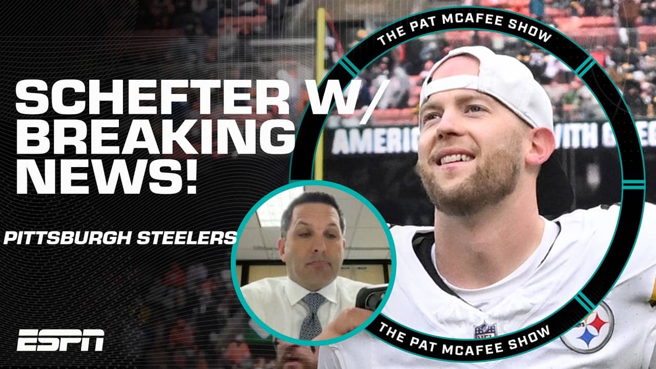 Adam Schefter BREAKS THE NEWS on WHAT surrounding the Pittsburgh Steelers?! | The Pat McAfee Show