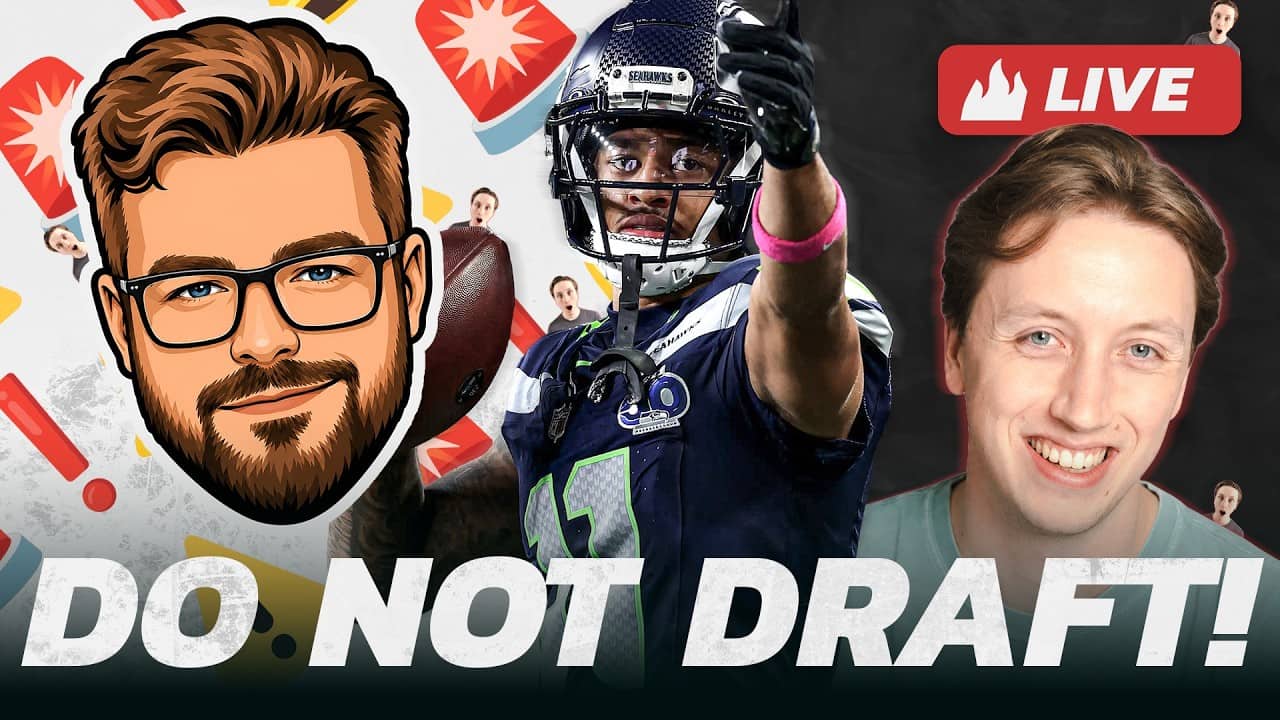 10 Fantasy Football Players We Are Avoiding At All Costs in 2026! 🛑