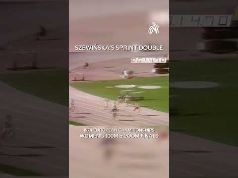 LEGENDARY performance from Irena Szewinska | 50 Golden Moments