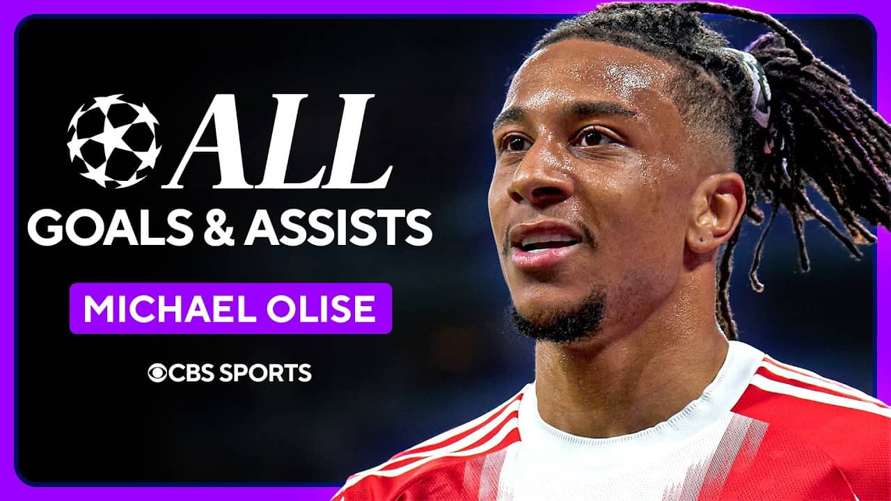 Michael Olise ALL GOALS & ASSISTS in the UEFA Champions League