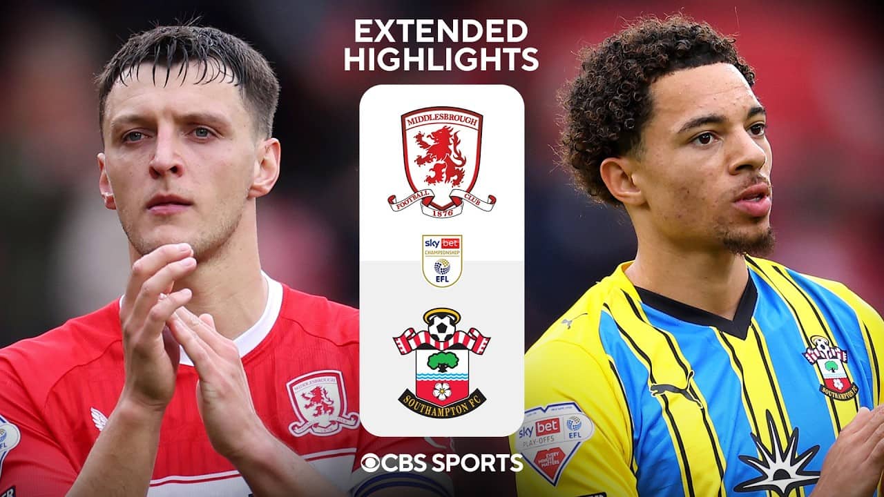 Middlesbrough vs. Southampton: Extended Highlights | EFL Championship | CBS Sports Golazo