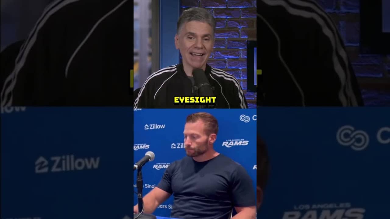 Sean McVay 'broke character' after NFL draft 😳