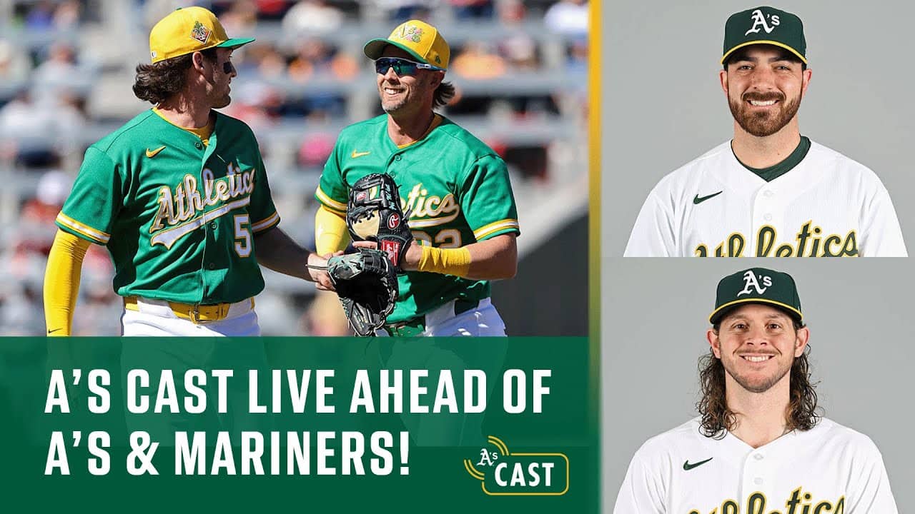 A's Cast Live ahead of A's & Mariners | Aaron Civale, Scott Barlow & Ryan Divish join Towny!