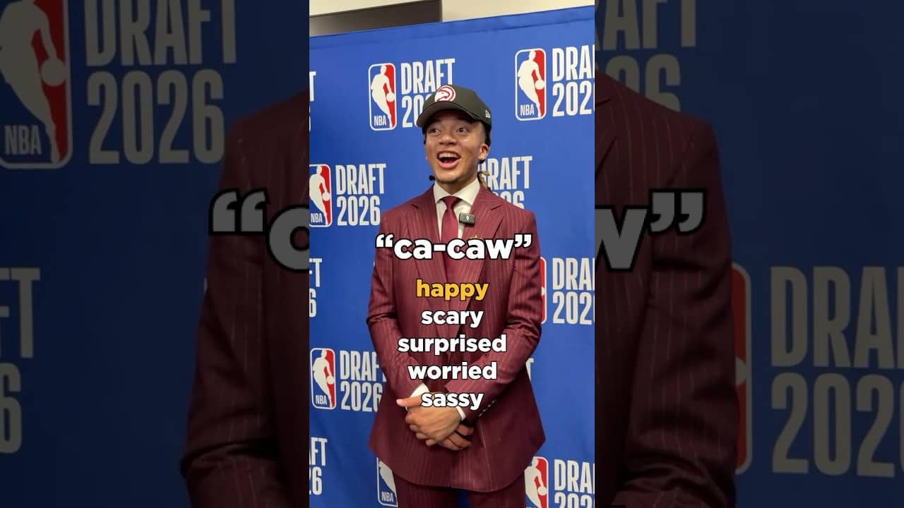 Which one was best? 😂😂 #cacaw #hawks #nba #nbadraft #kingstonflemings