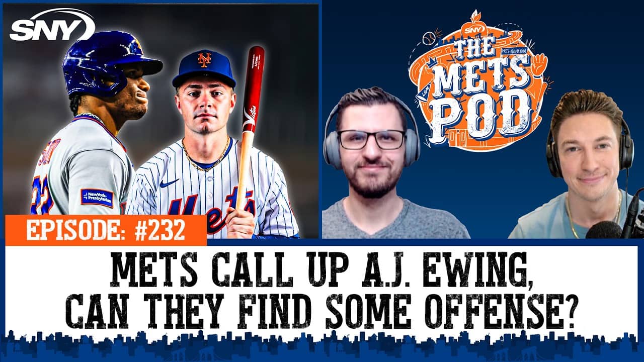 Mets call up top prospect A.J. Ewing, can this team find a spark? | The Mets Pod