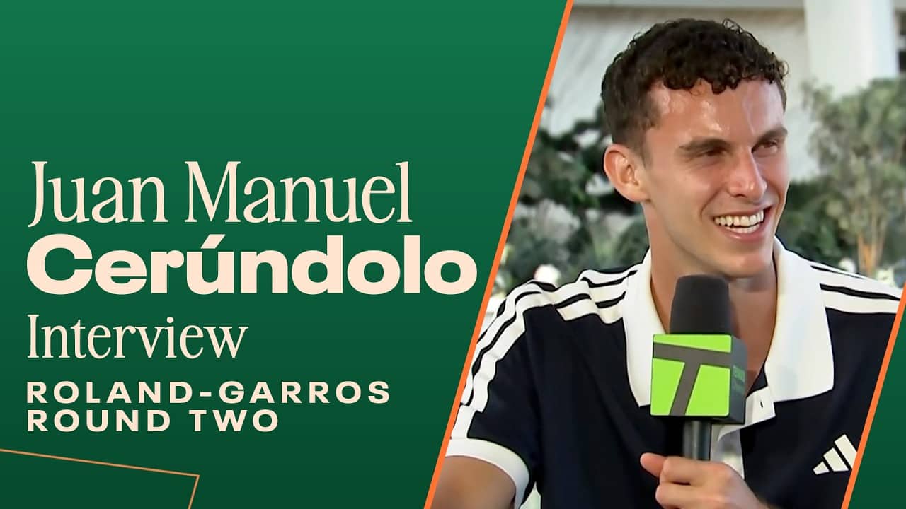 Juan Manuel Cerundolo on Biggest win of his career of World No. 1 Sinner | 2026 Roland Garros