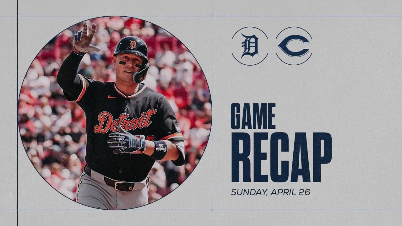 Game Highlights: Spencer Torkelson Hits Home Run in Fifth Consecutive Game | 4/26/26