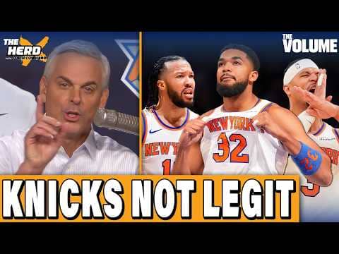 Why Knicks are NOT contenders + Flagg-Knueppel Rookie of the Year DEBATE | Colin Cowherd: HERD NBA