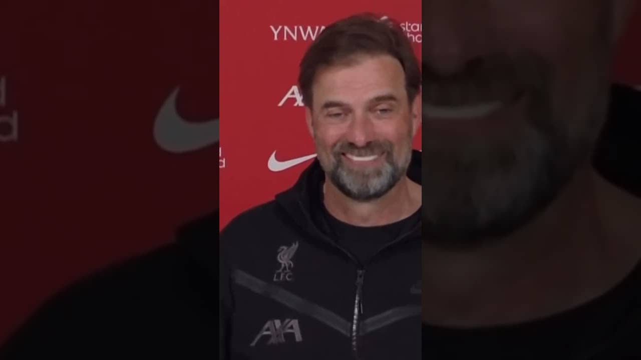 Throwback to one of the funniest press conferences moments with Jurgen Klopp 😂😂😂