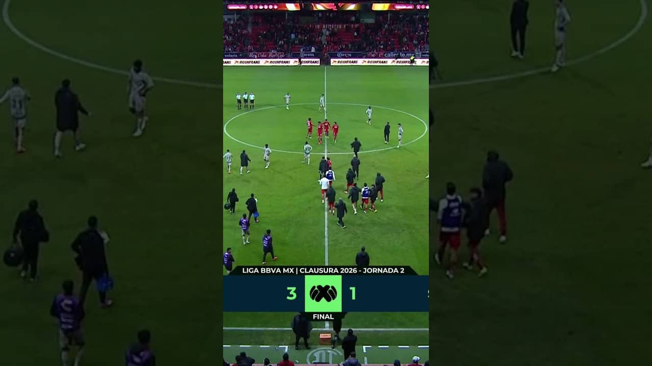 REVÍVELO: Toluca hace pesar el infierno y se colocó como líder en la J2 #shorts