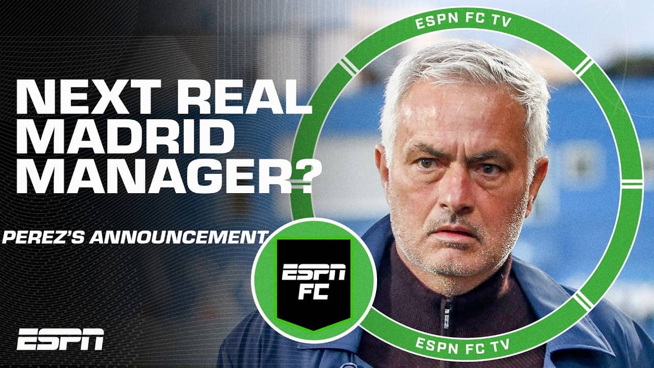 Florentino Perez announces Jose Mourinho will be Real Madrid's manager if re-elected | ESPN FC