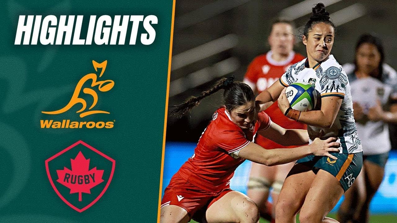 Canada v Wallaroos Highlights | PAC4 2026