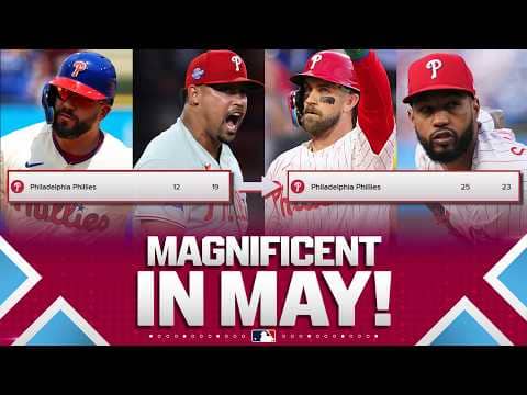 The Phillies have been HOT to start the month of May! 🔔🔥 (13-4 record so far this month!)