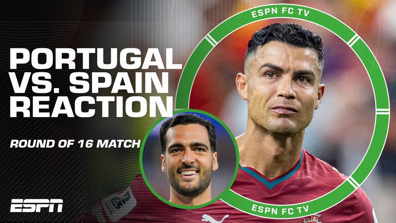 HUGE DISAPPOINTMENT for Portugal⁉️ REACTION to Spain's Round of 16 win at the World Cup | ESPN FC
