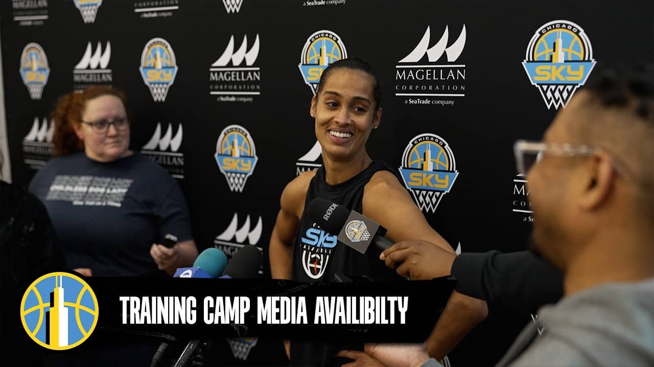 Training Camp Media Availability | Skylar Diggins