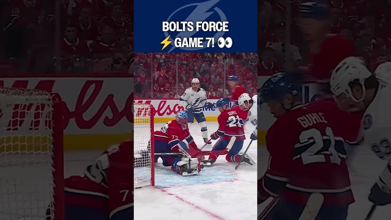 Lightning STRIKE in OT to force GAME 7!!!