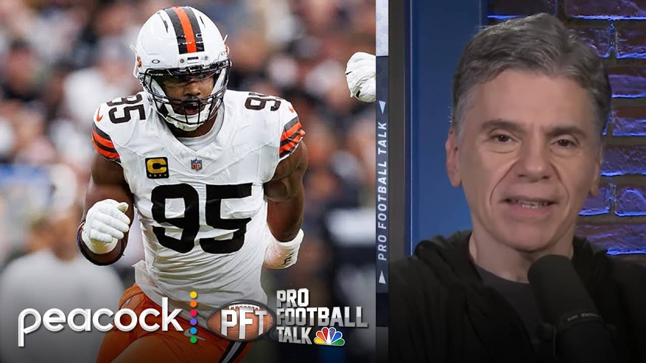 Will Myles Garrett want a new contract with the Los Angeles Rams? | Pro Football Talk | NFL on NBC