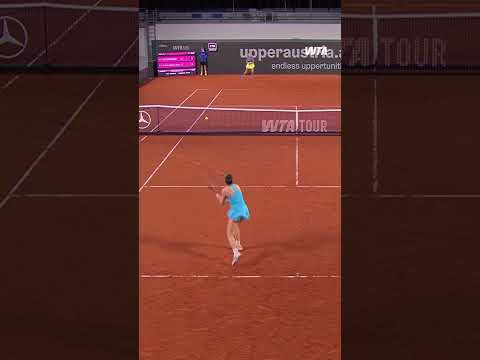 Elena-Gabriela Ruse taking charge at the net 😤 #wta #tennis #linz #hotshot