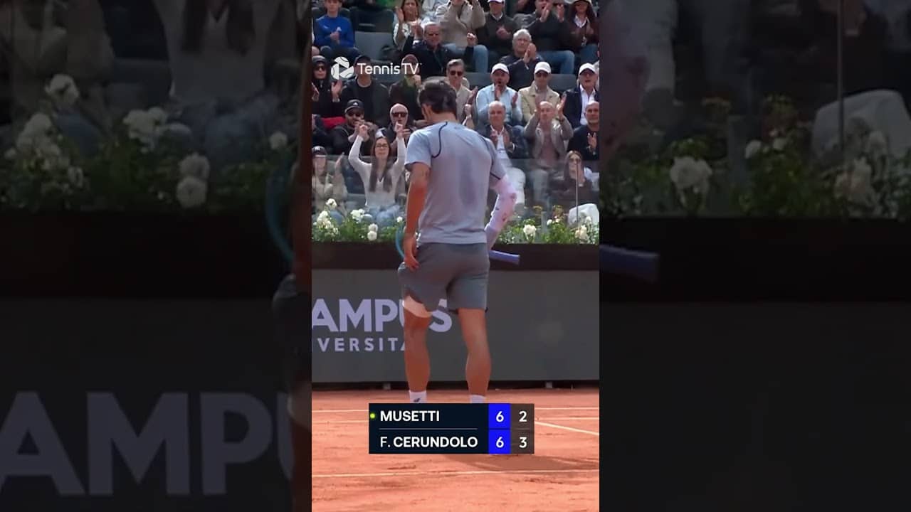 High-Quality Musetti vs Cerundolo Tiebreak 👀