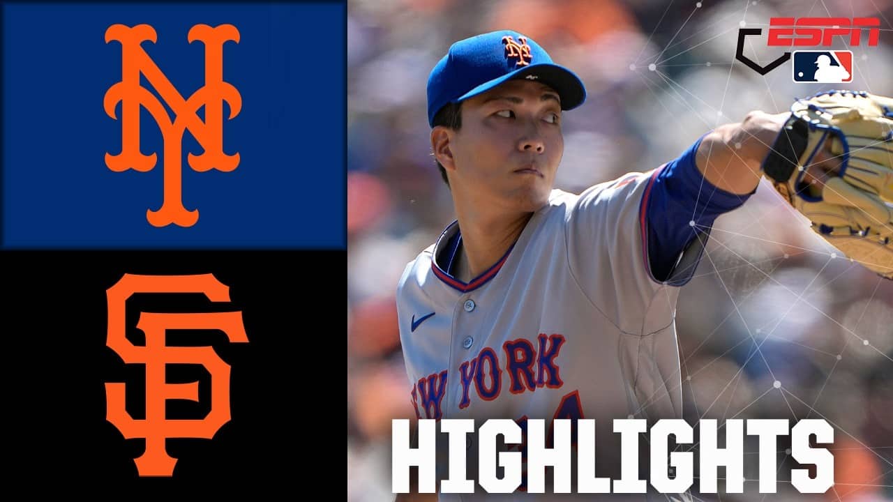 New York Mets vs. San Francisco Giants | Full Game Highlights | ESPN MLB