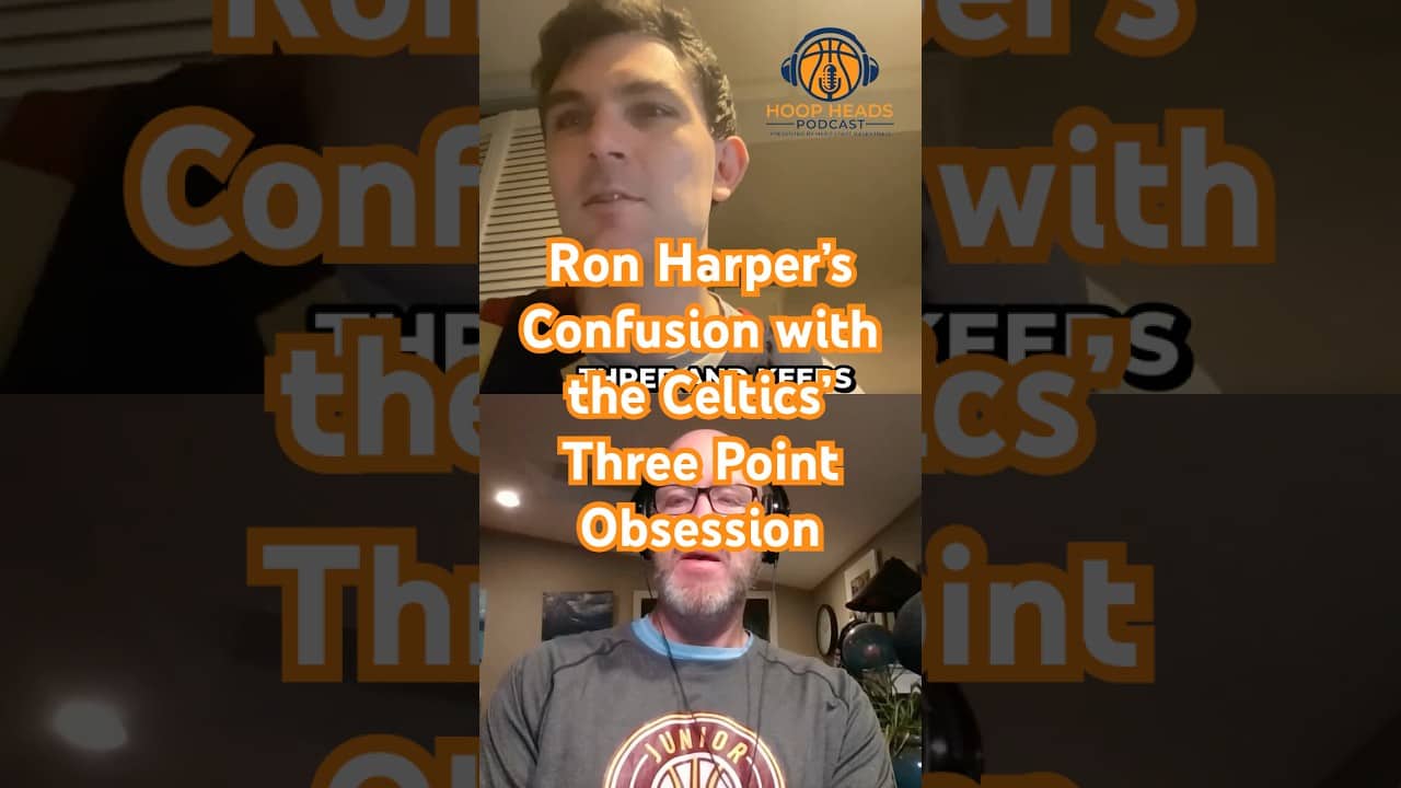 Ron Harper's Confusion with The Celtics' 3 Point Obsession #podcast #nba