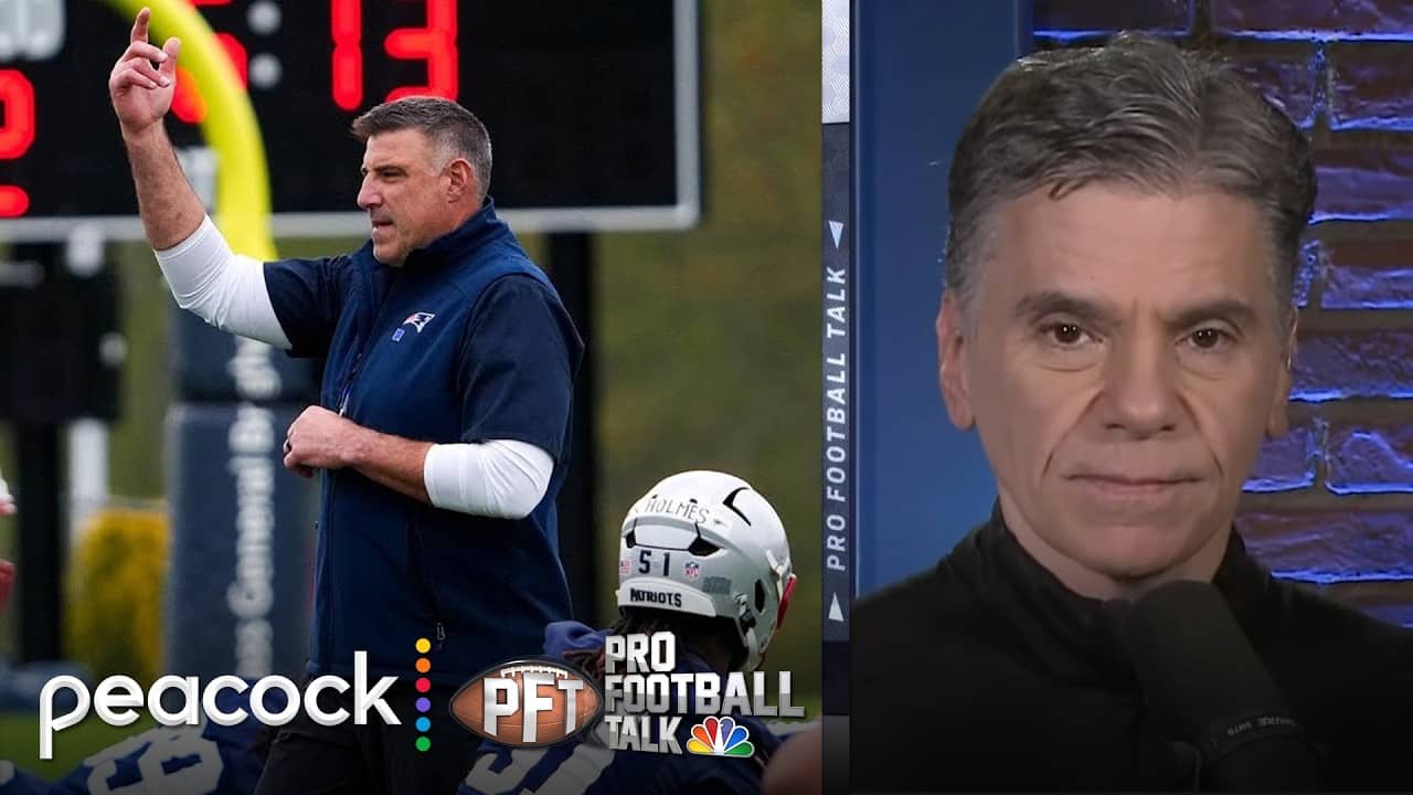Chargers schedule release addresses Mike Vrabel, Diana Russini | Pro Football Talk | NFL on NBC