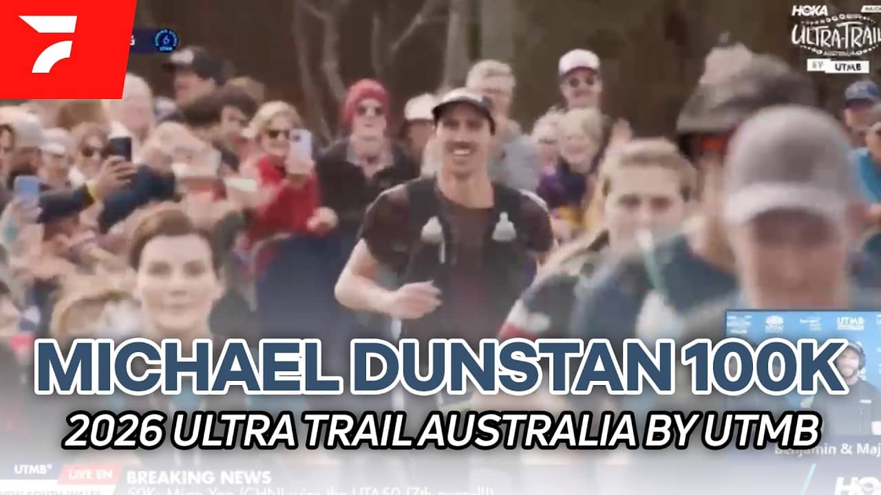 Michael Dunstan Pushes for 100k Win | 2026 Hoka Ultra Trail Australia by UTMB Race Video