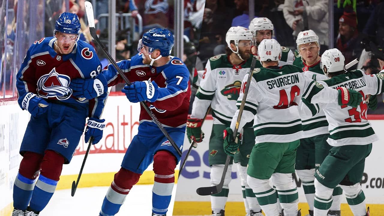 Avalanche & Wild exchange goals 6 SECONDS APART!