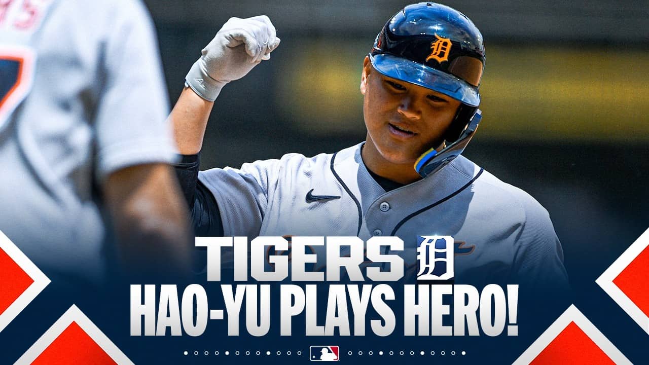 Hao-Yu Lee socks a home run and makes a SPECTACULAR play for the winning Tigers! 💥 | MLB Highlights
