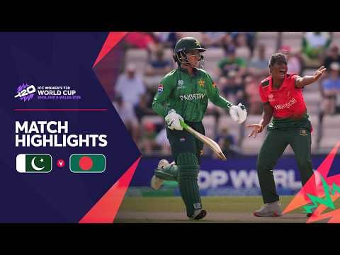 Pakistan v Bangladesh | Match Highlights | Women's #T20WorldCup 2026