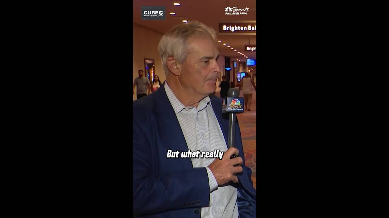 Danny Briere on drafting Maksim Sokolovskii 27th overall in the NHL draft