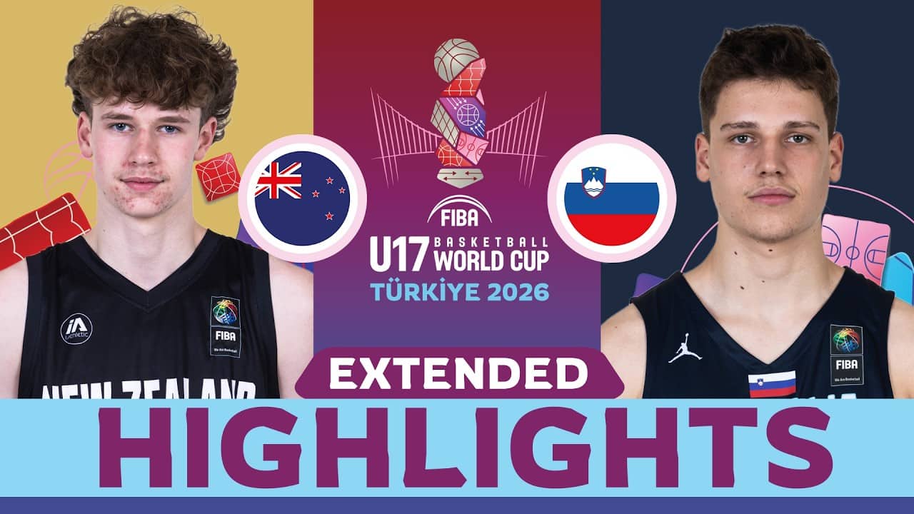 New Zealand 🇷🇸 fend off Slovenia 🇸🇮 to secure first dub | HIGHLIGHTS | #FIBAU17 World Cup