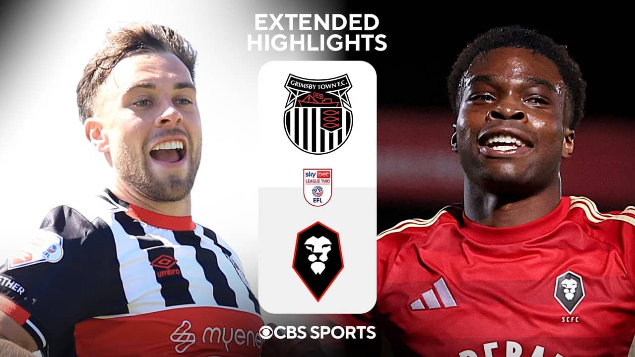 Grimsby Town vs. Salford City: Extended Highlights | EFL League Two | CBS Sports Golazo