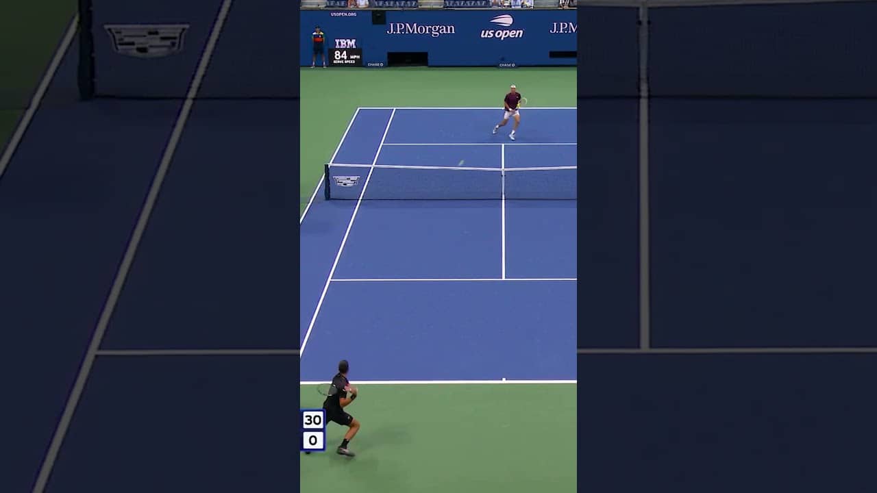 SILKY skills vs Djokovic! 😮‍💨